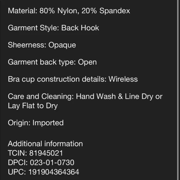 Auden wirefree nursing maternity bra green 40DD - Picture 6 of 7